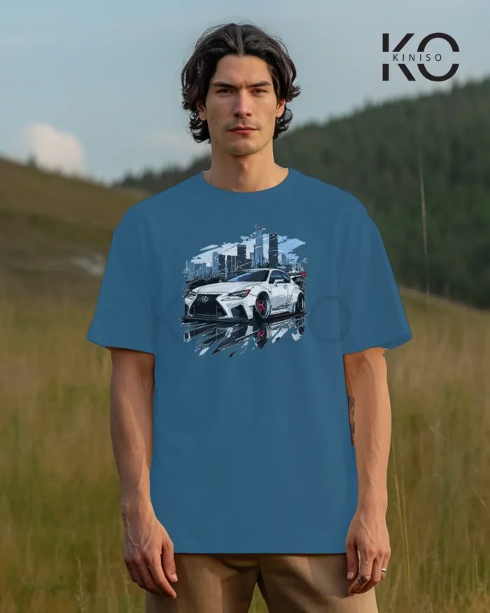 Car t shirt design for men with Lexus Luxury Racing Car Printed - Image 7